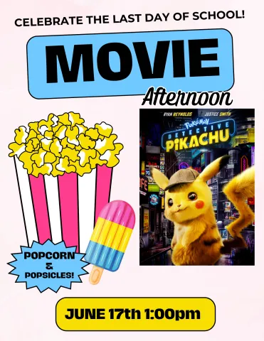 flyer for pikachu movie