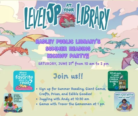 Summer Reading Kickoff Party Schedule and Information