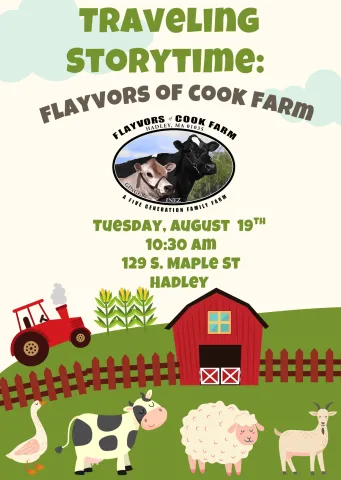 travelling storytime Flayvors of Cook Farm