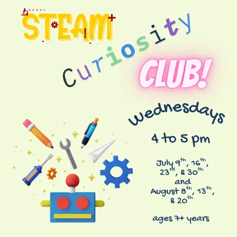 STEAM Curiosity Club information