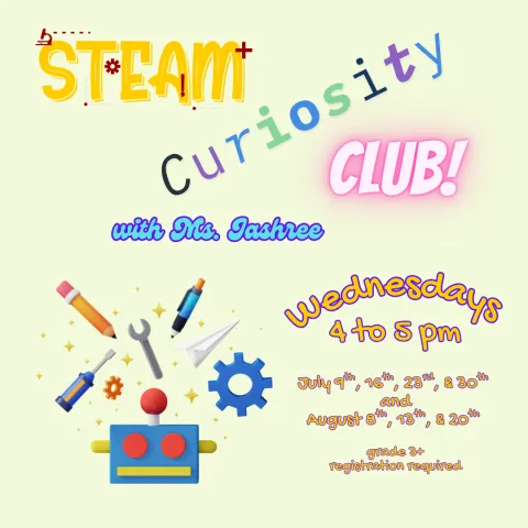 STEAM Curiosity Club information
