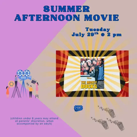 summer movie afternoon two - The Mighty Ducks