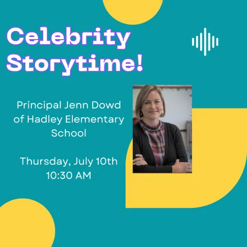 Celebrity Storytime Principal Dowd
