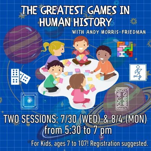greatest games in human history flyer
