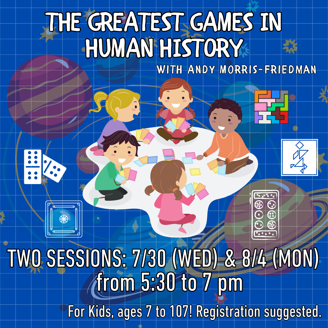 greatest games in human history flyer