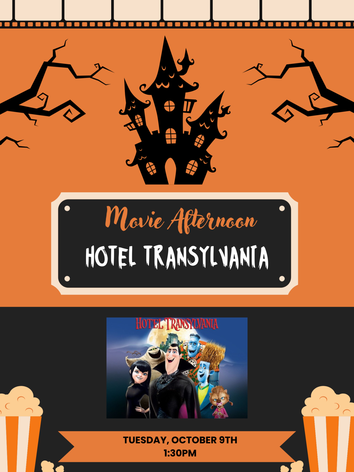 movie afternoon flyer